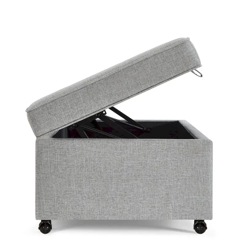 Modern Large Comfort Sofa Ottoman with Storage,Storage Ottoman