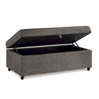 Modern Large Comfort Sofa Ottoman with Storage,Storage Ottoman