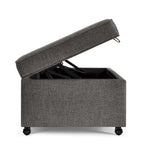 Modern Large Comfort Sofa Ottoman with Storage,Storage Ottoman