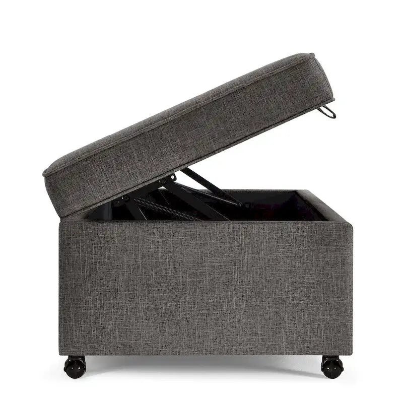 Modern Large Comfort Sofa Ottoman with Storage,Storage Ottoman