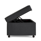 Modern Large Comfort Sofa Ottoman with Storage,Storage Ottoman