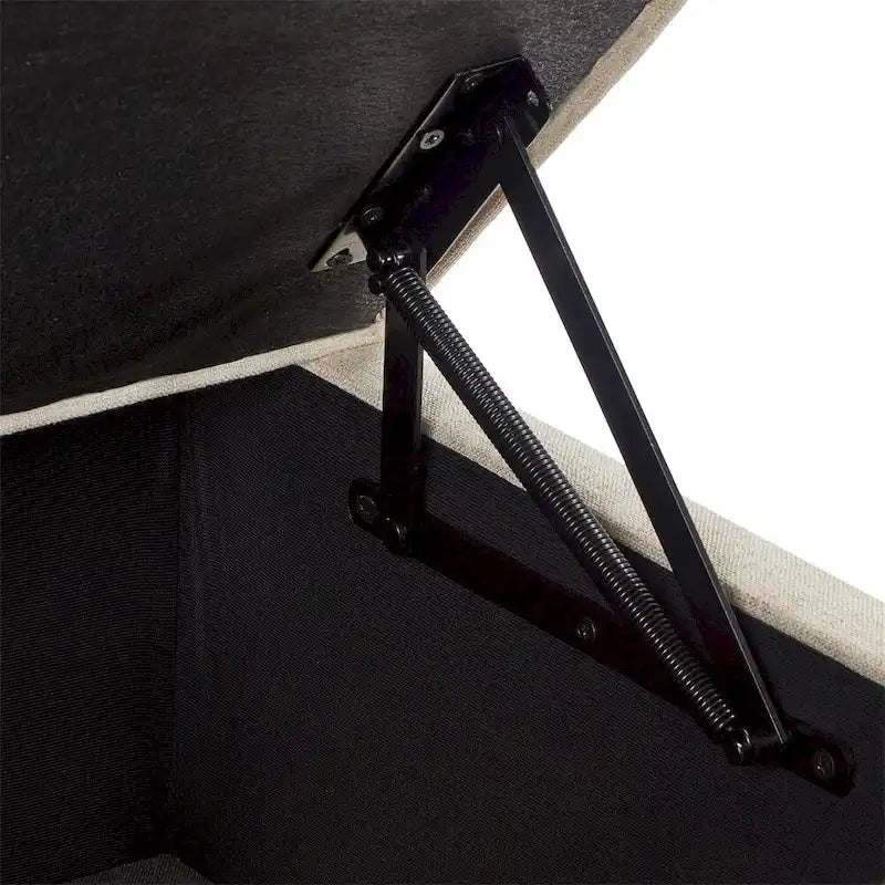 Modern Large Comfort Sofa Ottoman with Storage,Storage Ottoman