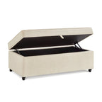Modern Large Comfort Sofa Ottoman with Storage,Storage Ottoman