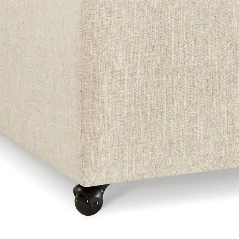 Modern Large Comfort Sofa Ottoman with Storage,Storage Ottoman