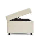 Modern Large Comfort Sofa Ottoman with Storage,Storage Ottoman