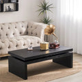 Modern Black Wooden Coffee Table
