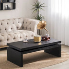 Modern Black Wooden Coffee Table