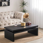 Modern Black Wooden Coffee Table