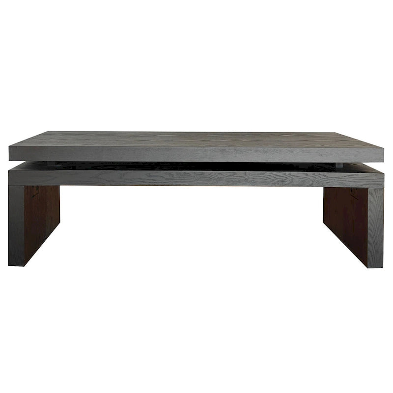 Modern Black Wooden Coffee Table