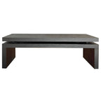 Modern Black Wooden Coffee Table