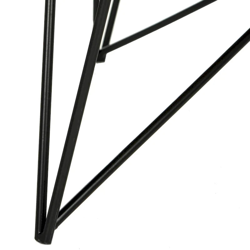 SAFAVIEH Mid-Century Modern Maris Light Grey/Black Coffee Table - 34W x 34D x 14H