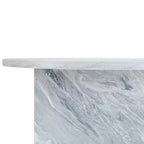 Modern Round MDF Coffee Table Durable Living Room Center Table