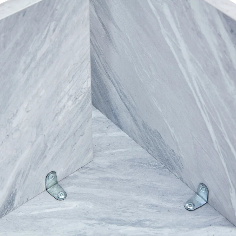 Modern Round MDF Coffee Table Durable Living Room Center Table