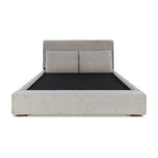 Signature Design by Ashley Cabalynn Light Brown Upholstered Platform Bed
