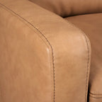 Genuine Leather Recliner Sofa 78 Triple-Motor Power Zero-Wall Reclining 3-Seat Sofa with USB&USB-C Port