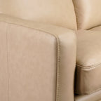 Genuine Leather Recliner Sofa 78 Triple-Motor Power Zero-Wall Reclining 3-Seat Sofa with USB&USB-C Port