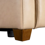 Genuine Leather Recliner Sofa 78 Triple-Motor Power Zero-Wall Reclining 3-Seat Sofa with USB&USB-C Port