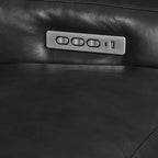 Genuine Leather Recliner Sofa 78 Triple-Motor Power Zero-Wall Reclining 3-Seat Sofa with USB&USB-C Port