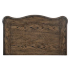 Nightstand of 3 Drawers Brown Oak Finish 1pc