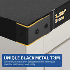 Moasis Rustic 6-drawer Chest Vertical Dresser Storage Tower