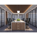 Modern Ergonomic Office Chair: Mid Back, PU Leather, Arms, Tilt, Adjustable Height, Wheels, Swivel