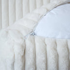 157.48 Soft Plush Modular Sectional Sofa 4-Seater Upholstered Living Room Couch