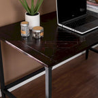 SEI Furniture Lawrence Modern Farmhouse Reclaimed Wood Desk