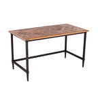 SEI Furniture Lawrence Modern Farmhouse Reclaimed Wood Desk