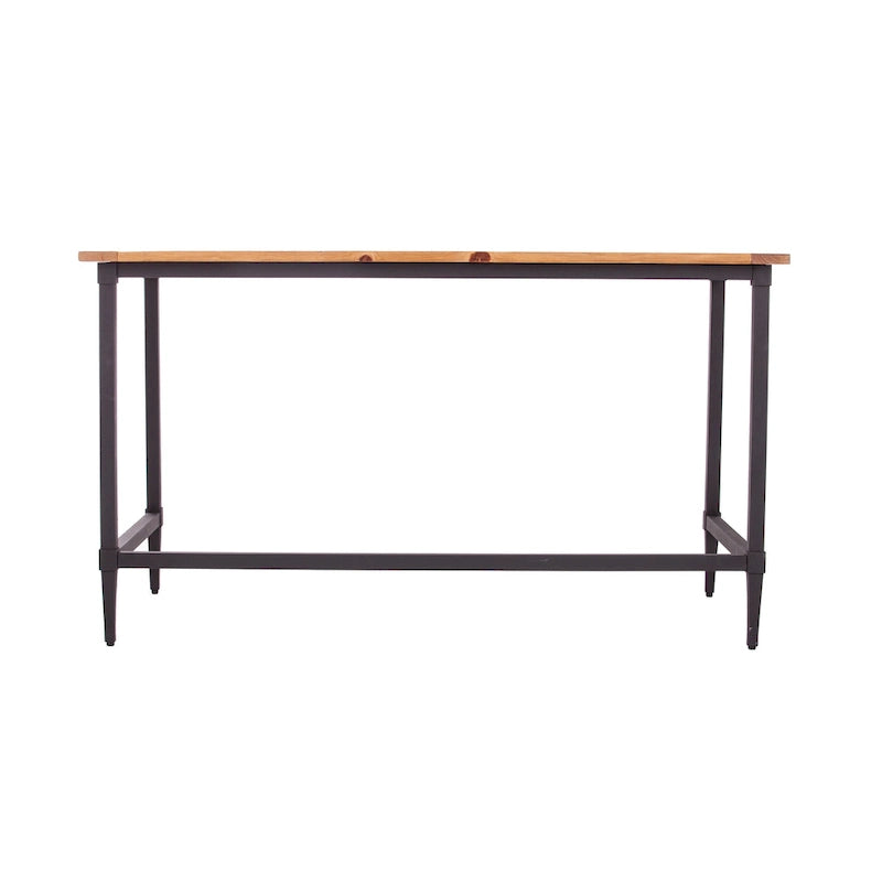 SEI Furniture Lawrence Modern Farmhouse Reclaimed Wood Desk