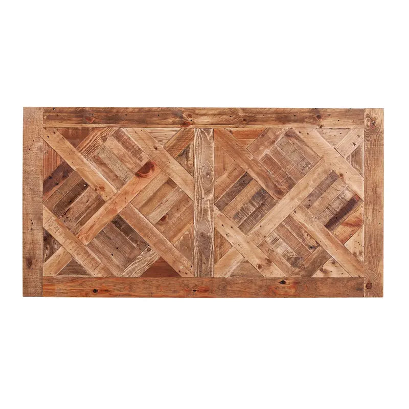 SEI Furniture Lawrence Modern Farmhouse Reclaimed Wood Desk