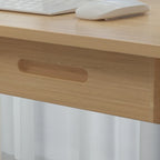 Kerrogee 39.4 Wood Computer Desk with 2 Drawers - 4 Colors