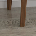 Kerrogee 39.4 Wood Computer Desk with 2 Drawers - 4 Colors