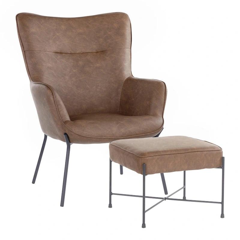 Izzy Modern Lounge Chair - N/A