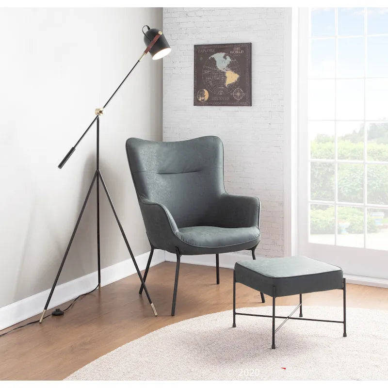 Izzy Modern Lounge Chair - N/A