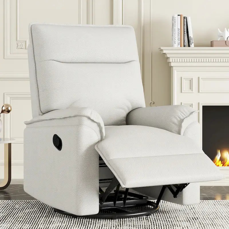 360 Degree Swivel Manual Recliner Chair