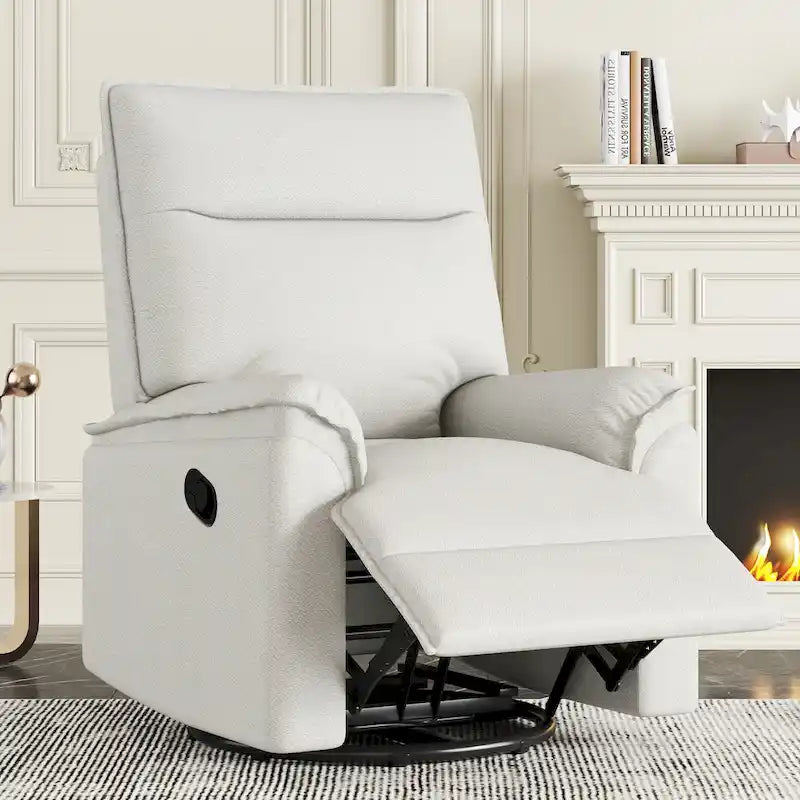360 Degree Swivel Manual Recliner Chair