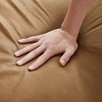 Faux Leather Accent Arm Chair