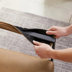 Faux Leather Accent Arm Chair