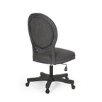 Pishkin Upholstered Swivel Office Chair by Christopher Knight Home