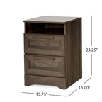 Danbury 2 Drawer Nightstands by Christopher Knight Home