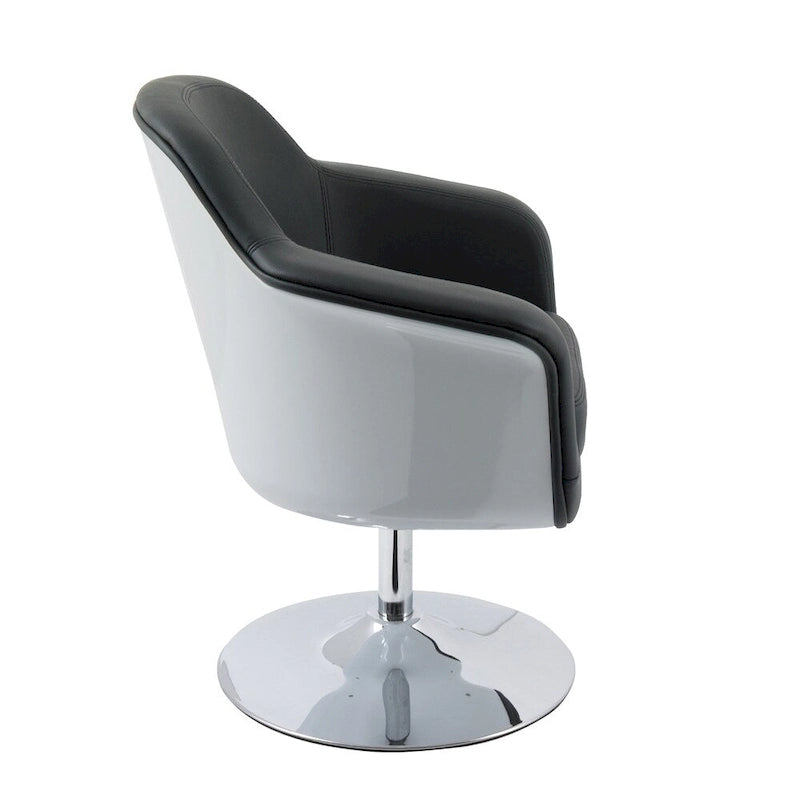 CorLiving Modern Bonded Leather Accent Chair