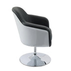 CorLiving Modern Bonded Leather Accent Chair