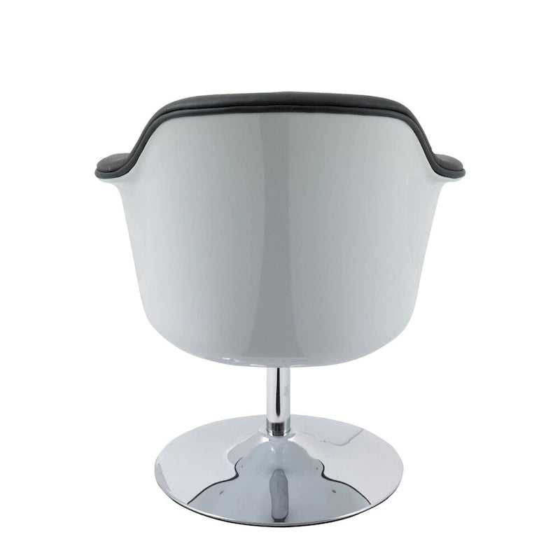 CorLiving Modern Bonded Leather Accent Chair