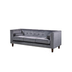 Kittleson 83 Velvet Square Arm Sofa