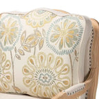 Andre Traditional Wood Accent Chair