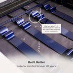 Flex 99 Upholstered Modular Sofa with Bumper Ottoman - 101 x 35 x 37