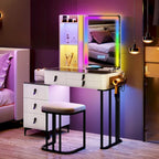 Makeup Vanity with LED Light