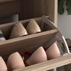 22.4W Modern Shoe Storage Cabinet,Fold-out Drawer