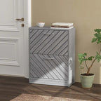 22.4W Modern Shoe Storage Cabinet,Fold-out Drawer