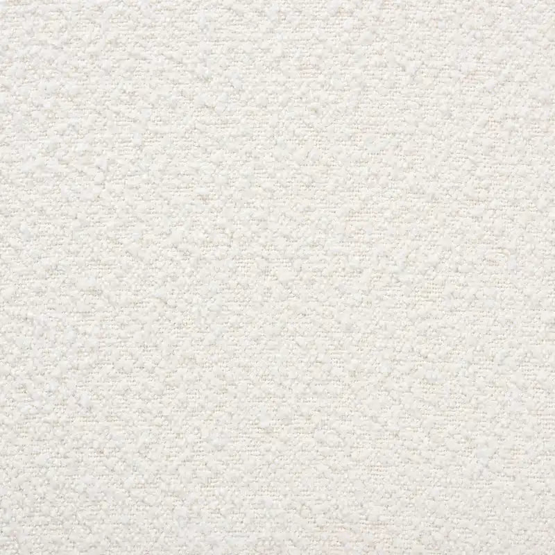 Darielle Japandi Cream Boucle Fabric and Walnut Brown Finished Rubberwood Accent Chair